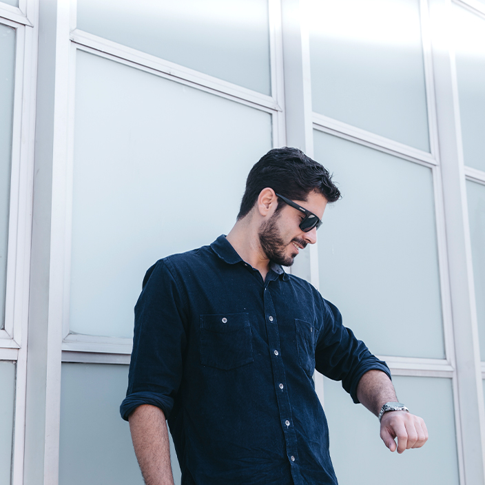 Powder Blue Layers Offer Subtle Style